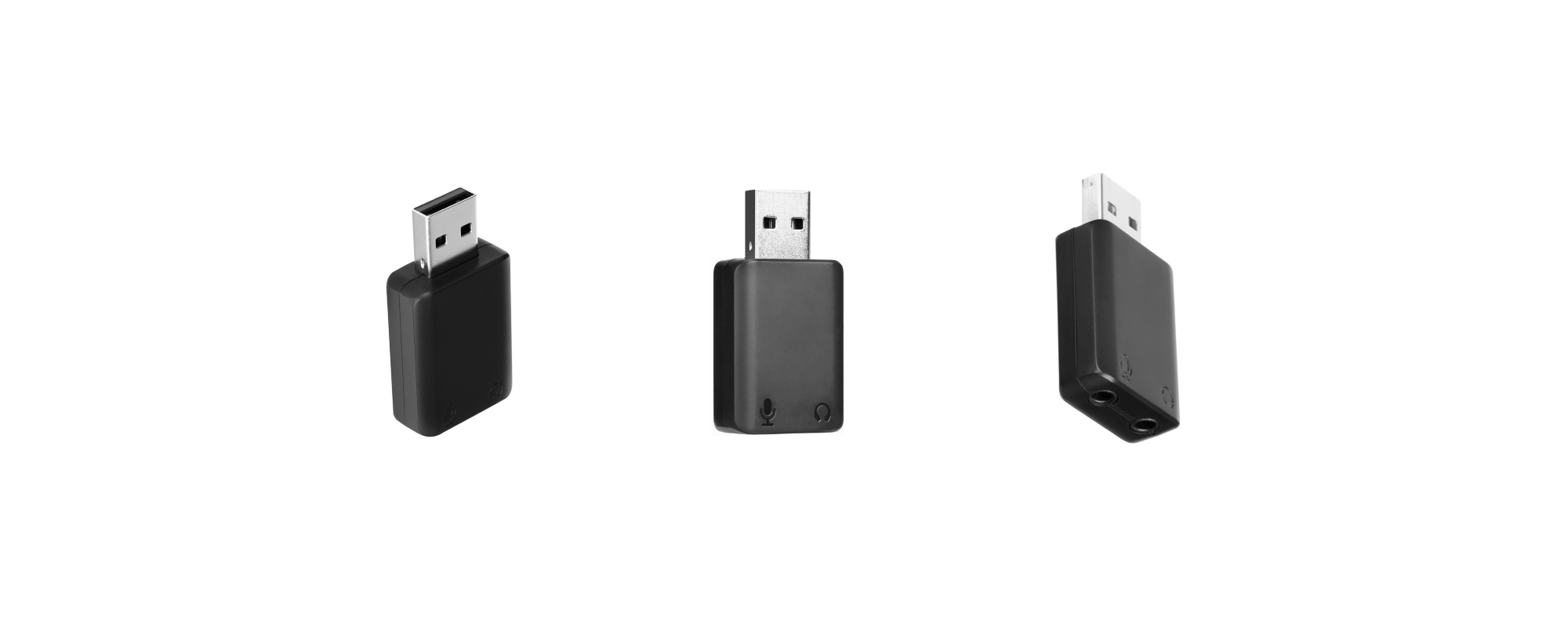 Audio adaptér Saramonic EA2 – 2x mini Jack TRS: USB-A